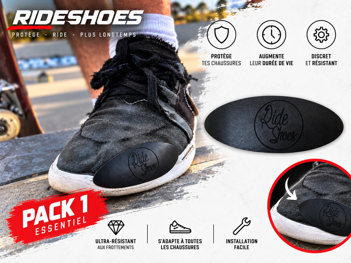 Pack Essentiel RideShoes — 3 patchs