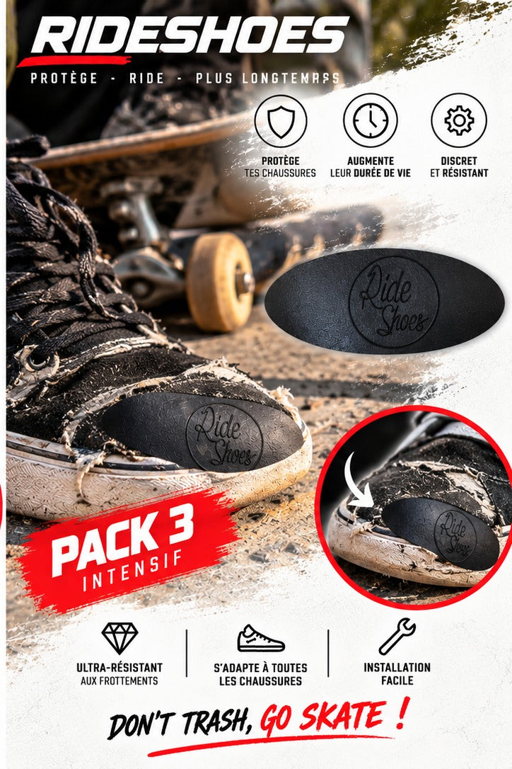 Pack Intensif RideShoes — 20 patchs