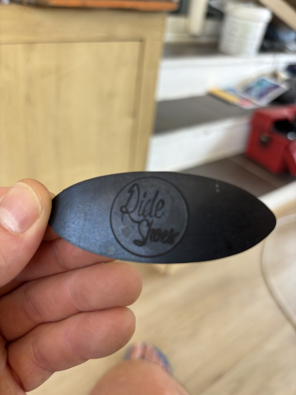 Patch RideShoes fabriqué à la main
